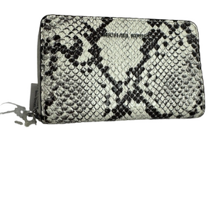 Michael Michael Kors NWT Jet Set Small Zip Around Card Case Leather Wallet